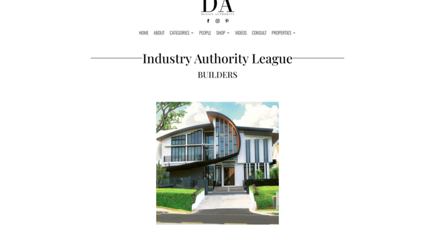 IN THE MEDIA: DESIGN AUTHORITY (Mar 2022/Issue 142)  